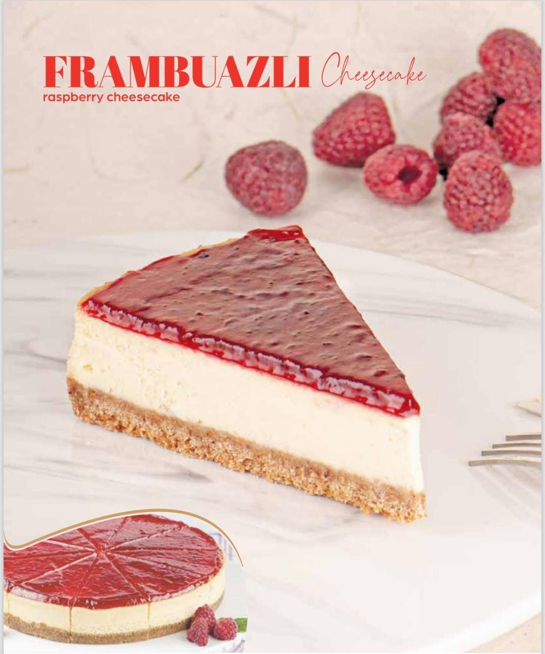FRAMBUAZLI CHEESCAKE